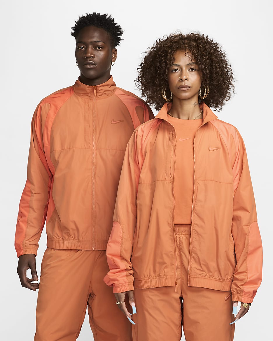 Nike orange coat online